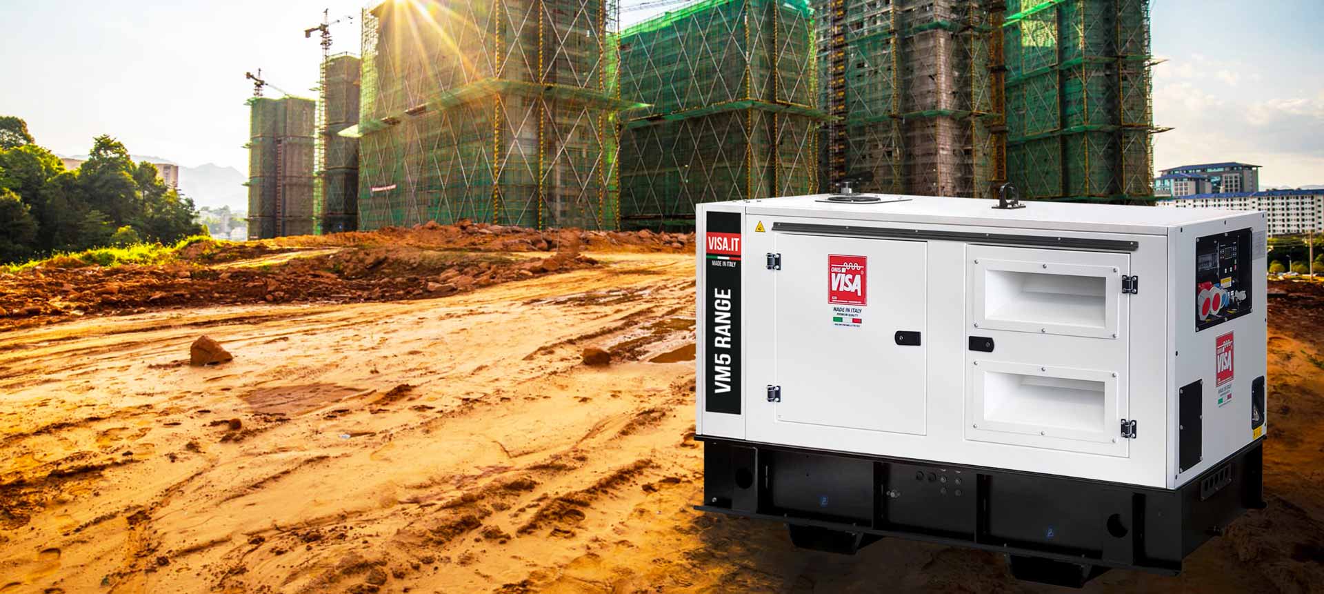 noleggio gruppi elettrogeni visarent